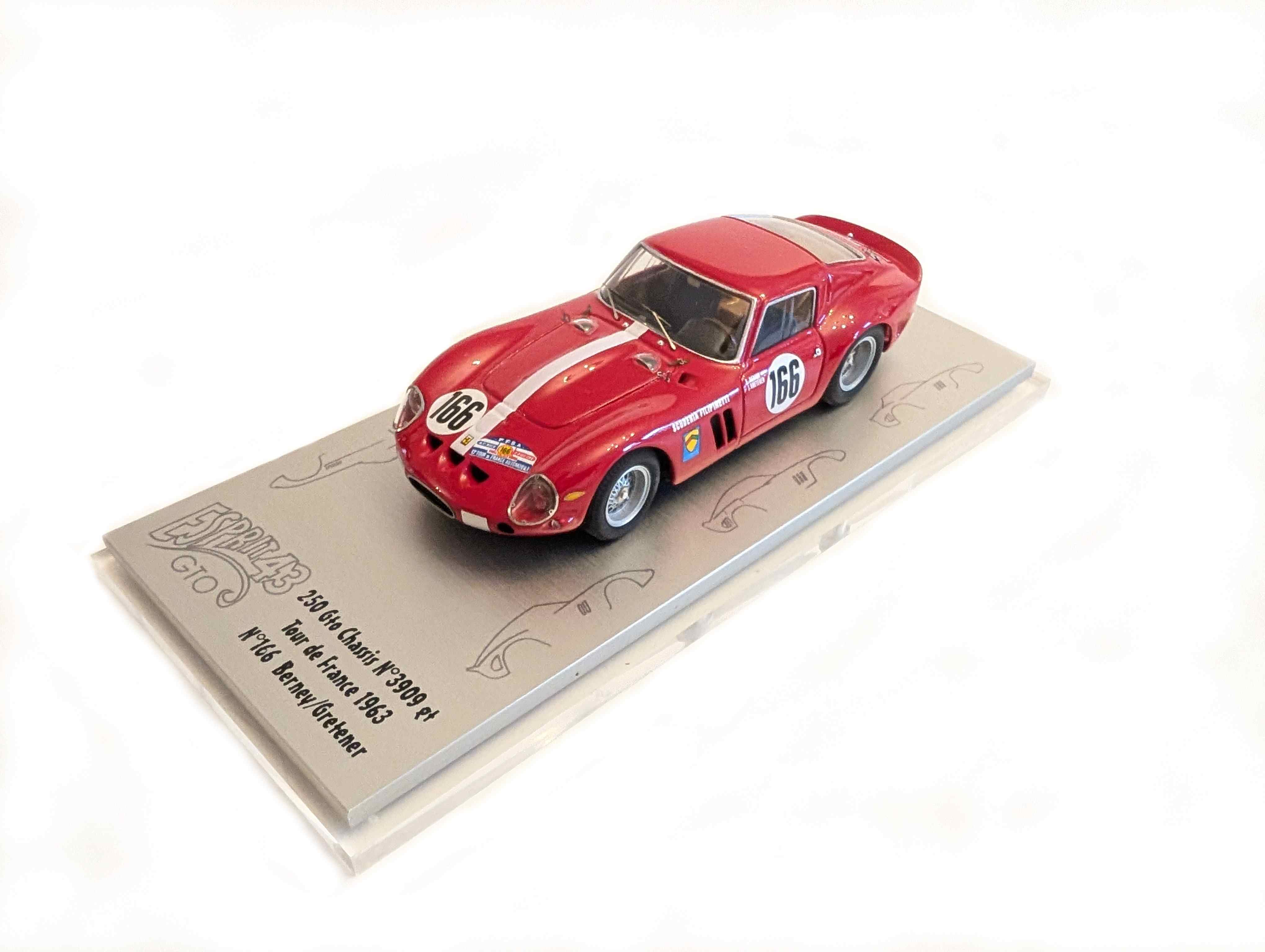 M. Craig : Ferrari 250 GTO #3909GT Tour de France 1963